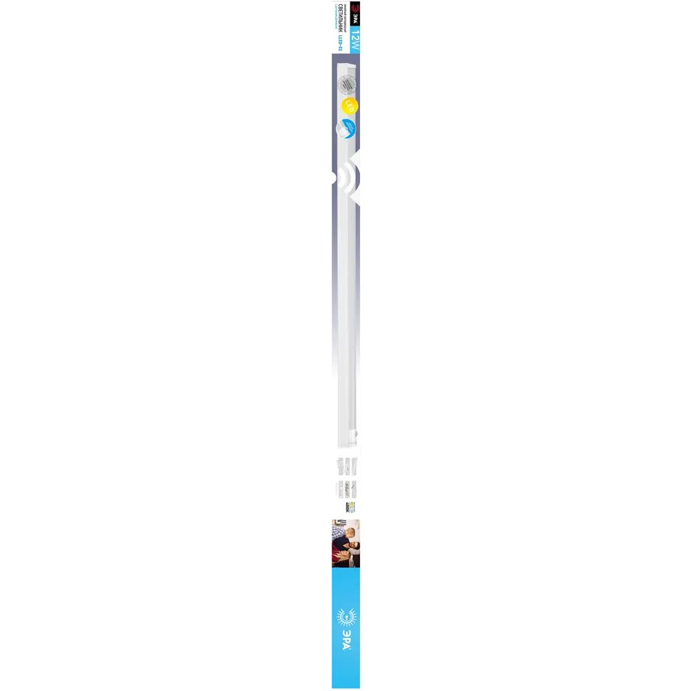 Светильник линейный светодиодный Эра LLED-02-12W-4000-MS-W 1020 мм 12 Вт нейтральный белый свет Santreyd STLM-2058465 - Вид №12