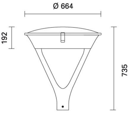 iGuzzini Светодиодный уличный фонарь из алюминия Crown sun-id-1402637 - Вид №7