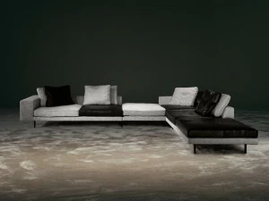 GIOPAGANI Секционный кожаный диван Unknown pleasures