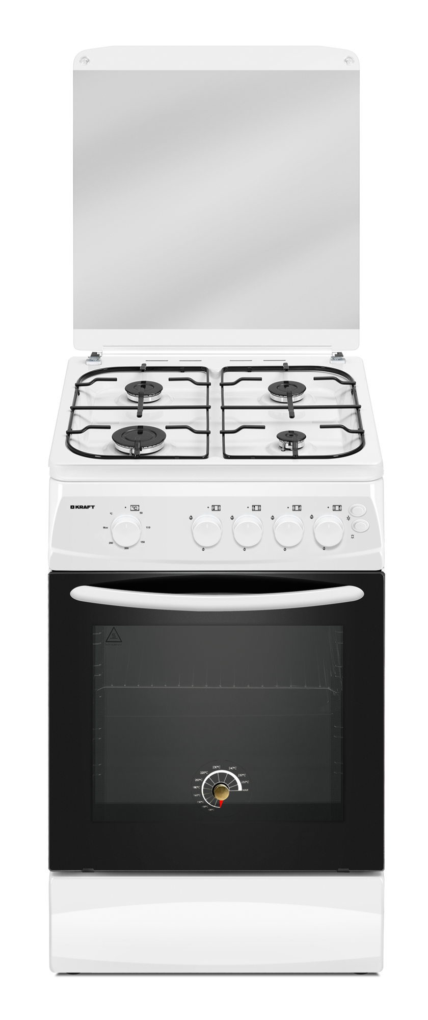 8192476 Газовая плита Kraft KF-FSK5404AGWG белый STDN-0053866