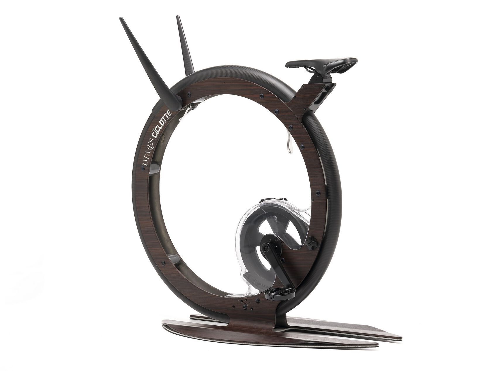 Велотренажер из дерева, стали и углеродного волокна Ciclotte CICLOTTE DTALES ARCH-00050246 - Вид №5