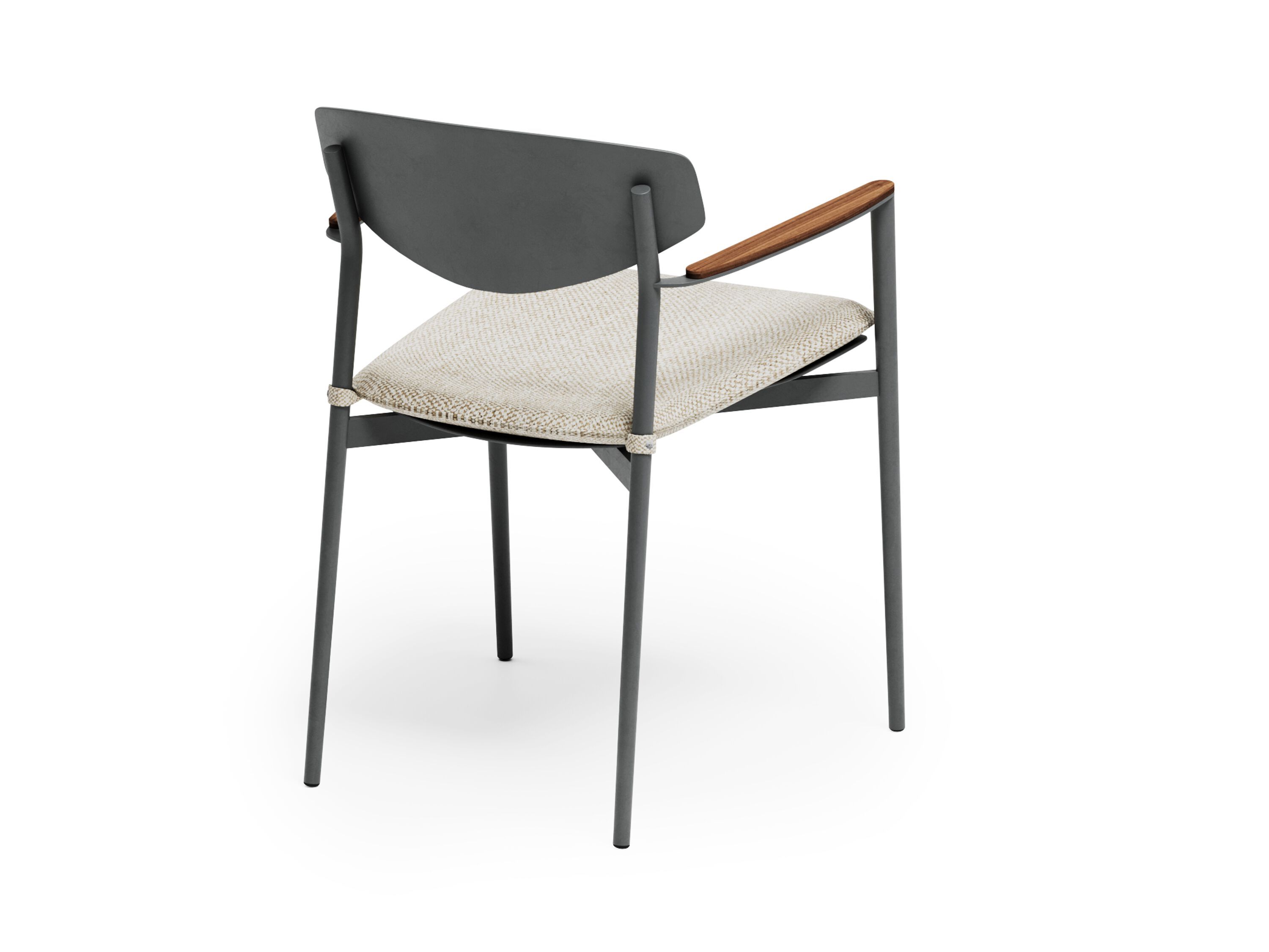 Алюминиевый штабелируемый садовый стул с подлокотниками Atmosphera оригами ARCH-00078253 - Вид №11