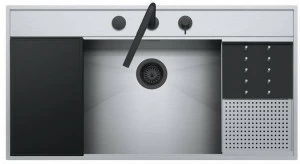 1lfx101nk Встроенная раковина под столешницу овальная Barazza Flexi