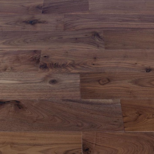 Массивная доска Magestik floor Под лаком (экзотика) (300-1820)x127x18мм Орех американский Натур (Гладкая) 300-1820х127 мм MGK Magestic floor 2600300142 - Вид №3