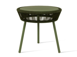 Высокий круглый стол из полиэтилена