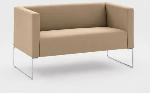 Viganò Мягкий 2-местный тканевый диван Cubino
