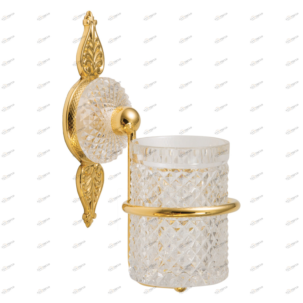 C45-521 C45-521 Настенный подстаканник КРЫЛО ЛЕБЕДЯ Cristal & Bronze CYGNE AILÉ Cygne Aile