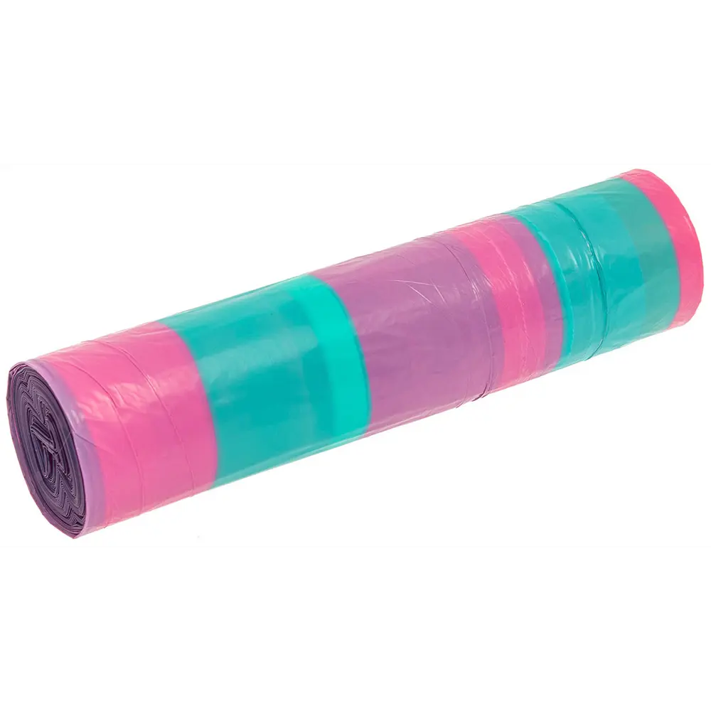 Мешки для мусора You ll Love 60 л полиэтилен 25 мкм розовый 10 шт YOU'LL LOVE STLM-2125983 - Вид №1