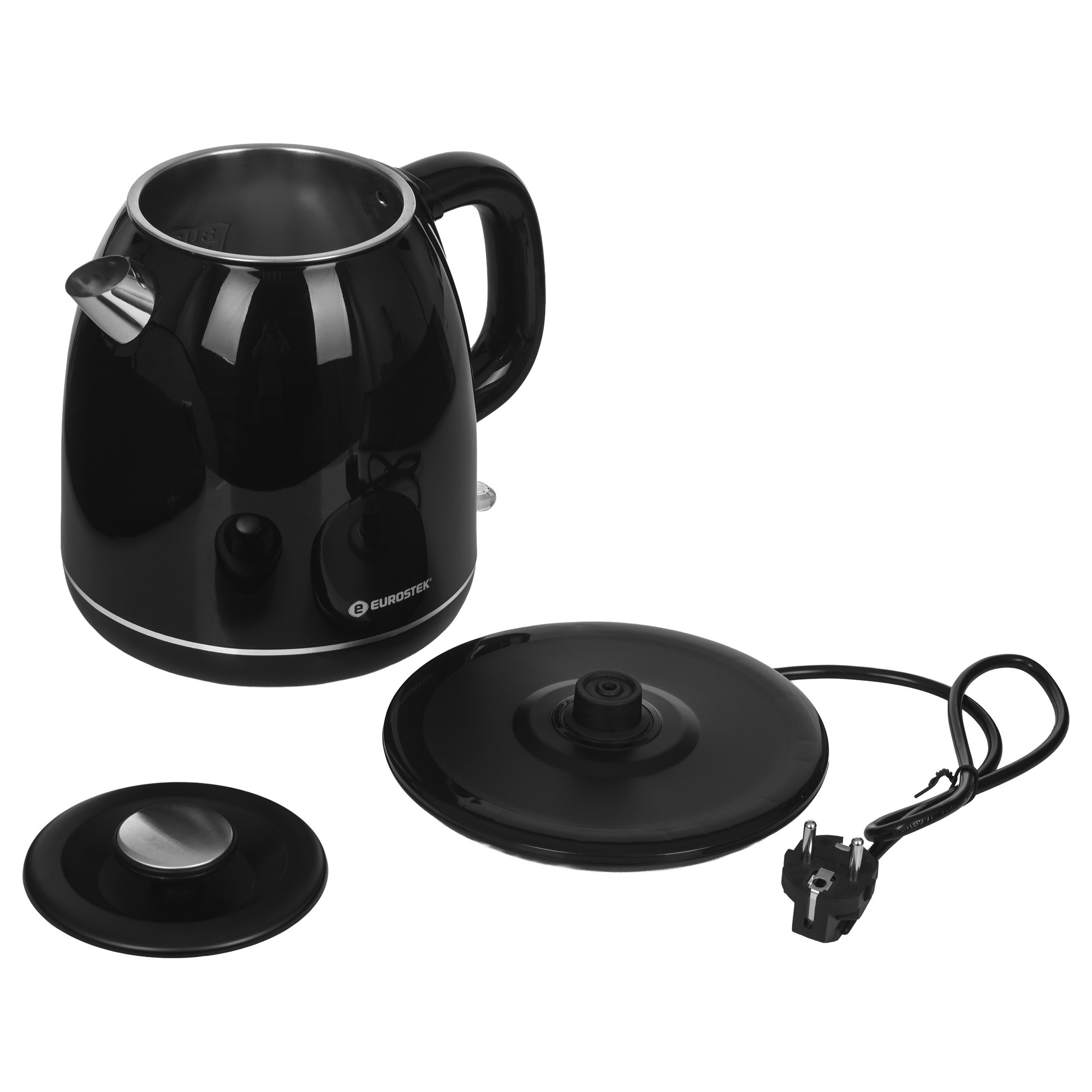 9242810 Электрочайник Eurostek EEK-1830 черный STDN-0035378 - Вид №4