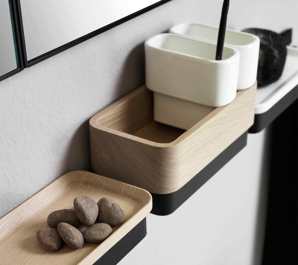 Ex.T ROW 105B Многофункциональный двойной черный рельс с принадлежностями EXROW105B/NE  - Вид №4