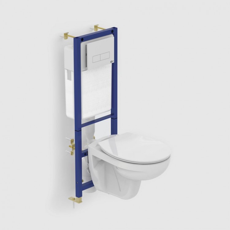 E131801 Сидение и крышка с функцией плавного закрытия для унитаза Ideal Standard EUROVIT - Вид №6