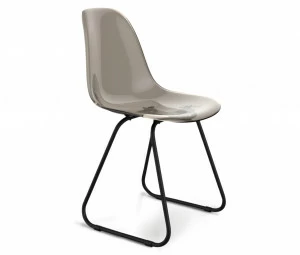 Стул DSR дымчатый S38 (eames style) SHEFFILTON ДИЗАЙНЕРСКИЕ, EAMES STYLE 015599 Серый