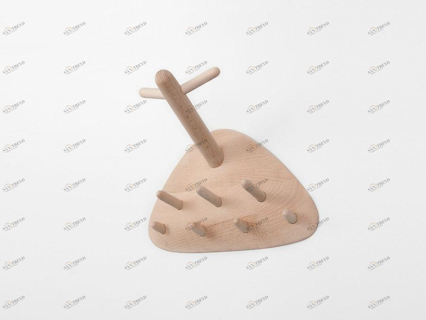 Moustache Настенная вешалка из ясеня sun-id-1354442