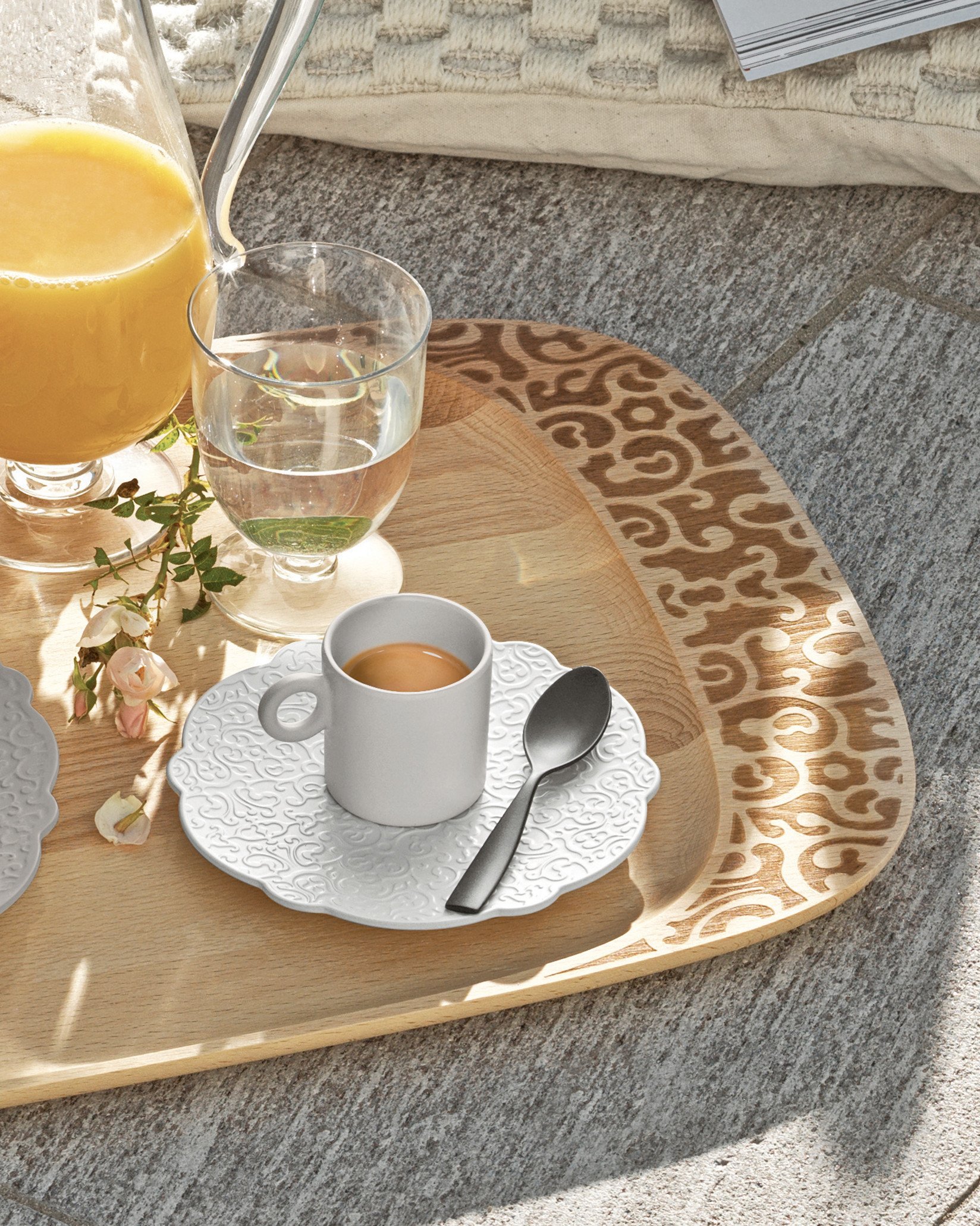 Кофейная чашка. 4 предмета Alessi Dressed en пленэр MW72/76 - Вид №1