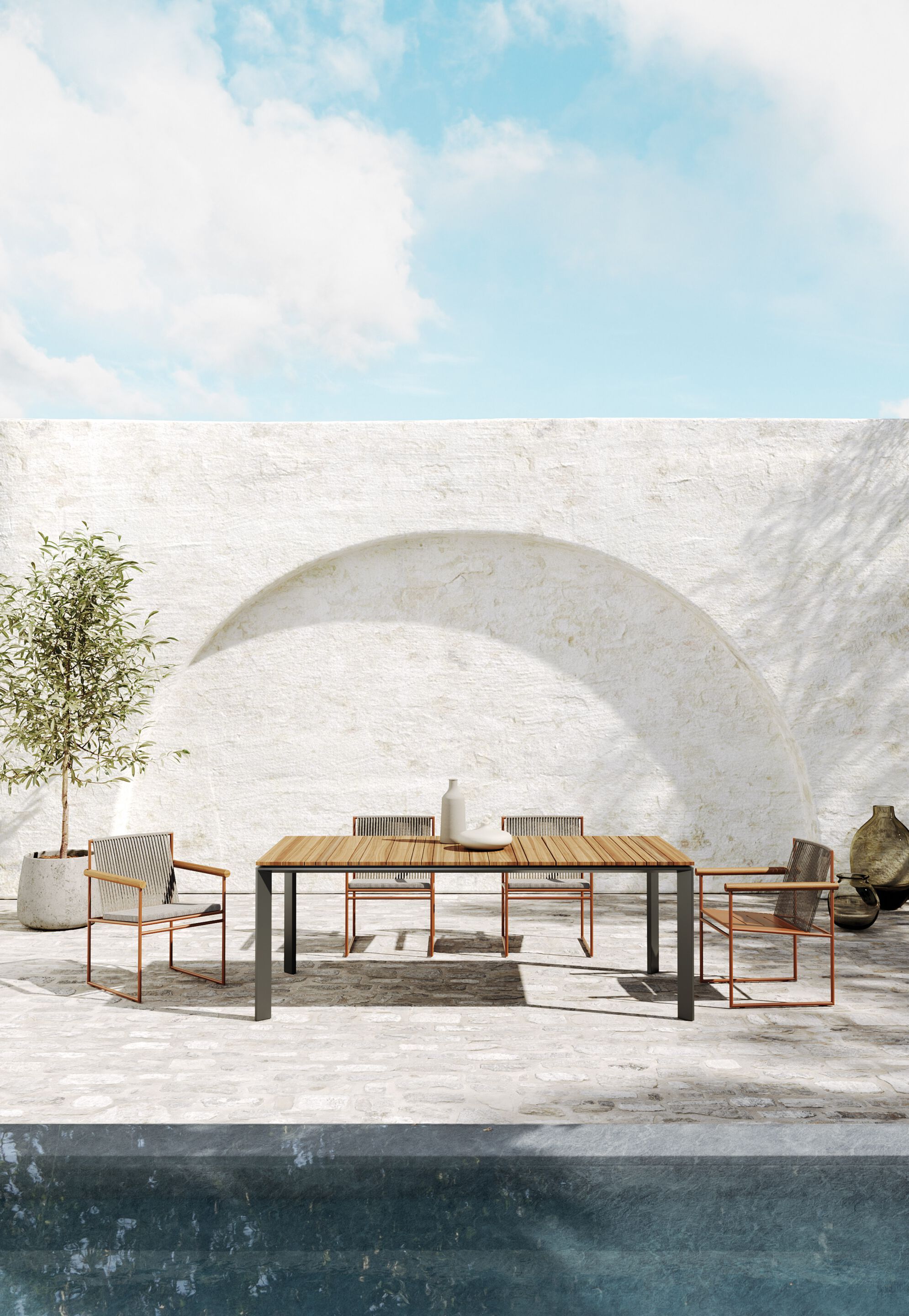 ТИК сани сад стул с подлокотниками Atmosphera труба ARCH-00127330 - Вид №5