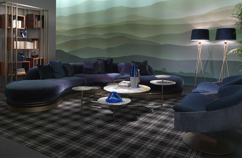 Gianfranco Ferré Home Круглый журнальный столик из мрамора  Doe.232.a  - Вид №3