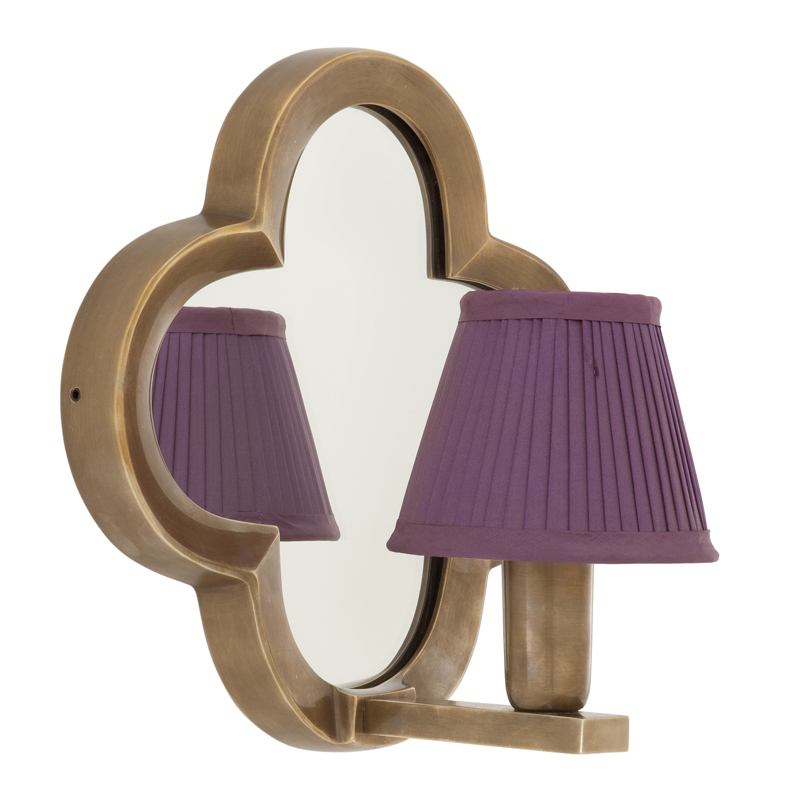 Бра West Lake от Eichholtz латунь 108585 EICHHOLTZ СВЕЧА 059719 Бежевый;зеркальный  - Вид №3