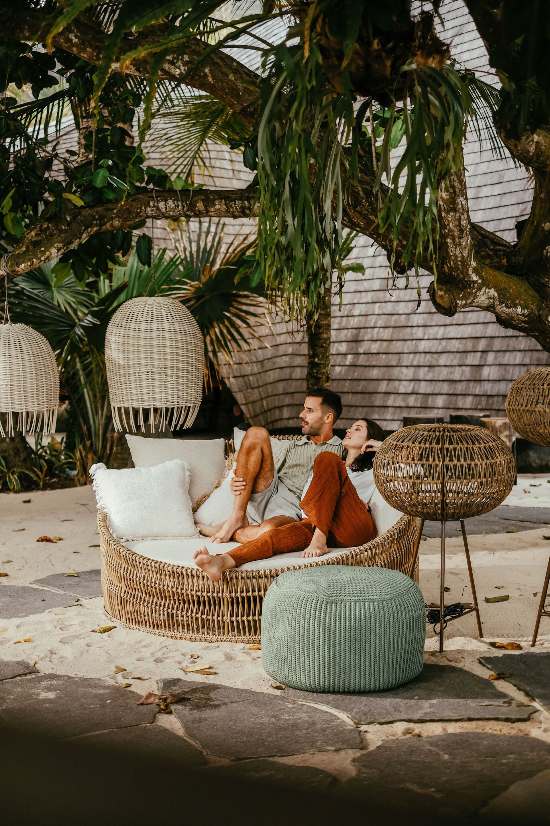 Круглая веревка сад пуфик cbdesign Виареджо ARCH-00074737 - Вид №21