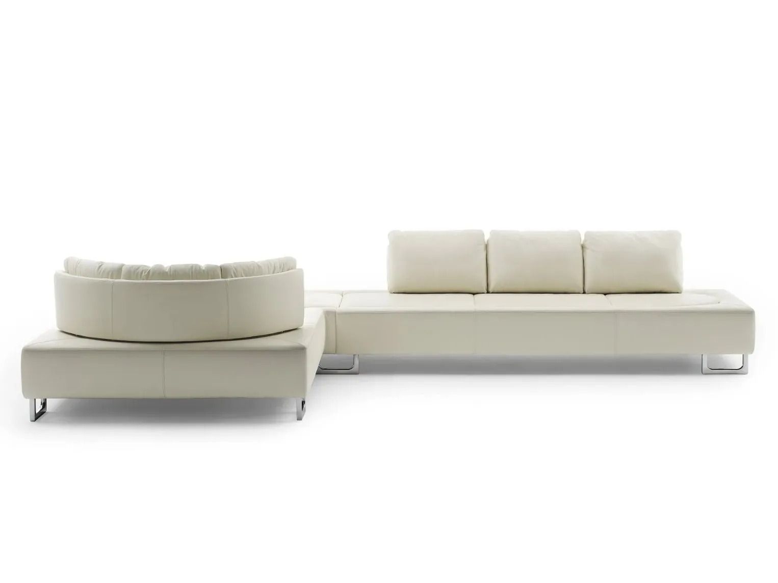 Кожаный угловой диван de Sede DS-165 MOTION ARCH-00001285