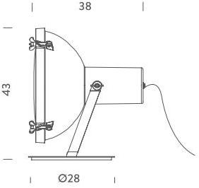 NEMO Регулируемый алюминиевый торшер прямого света Projecteur sun-id-1477656 - Вид №4