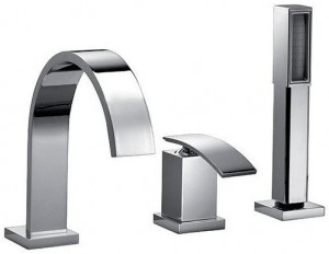 0IQ00016JA00 Glint Смеситель для ванны на 3 отв., хром