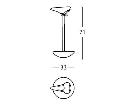Табурет Zanotta SELLA ARCH-00057981 - Вид №1