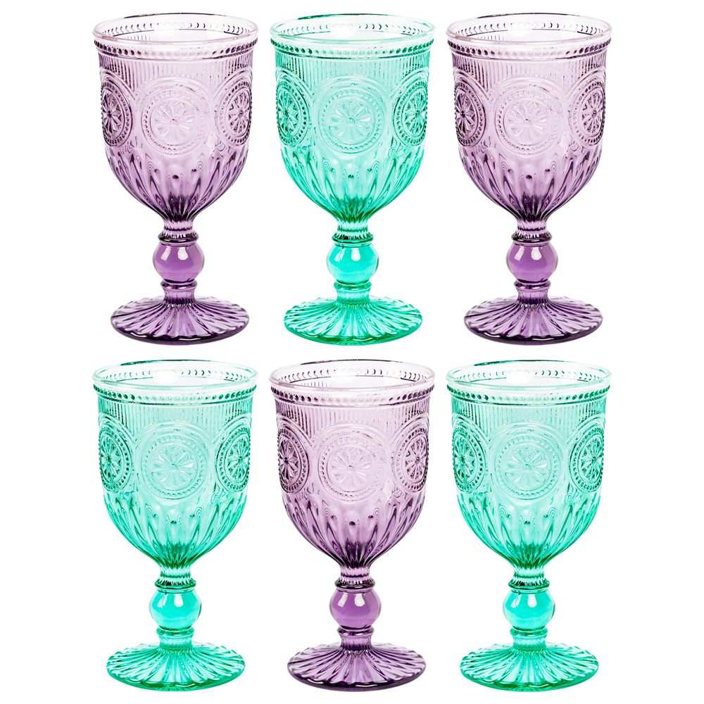 21091720 Комплект бокалов «Тильда» (6 штук, 2 цвета) Object Desire Светский прием  - Вид №1