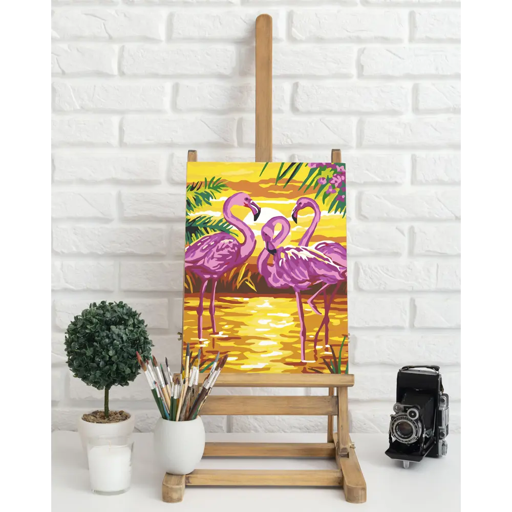Картина по номерам Фламинго 40х50 см FBRUSH STLM-2147434 - Вид №2