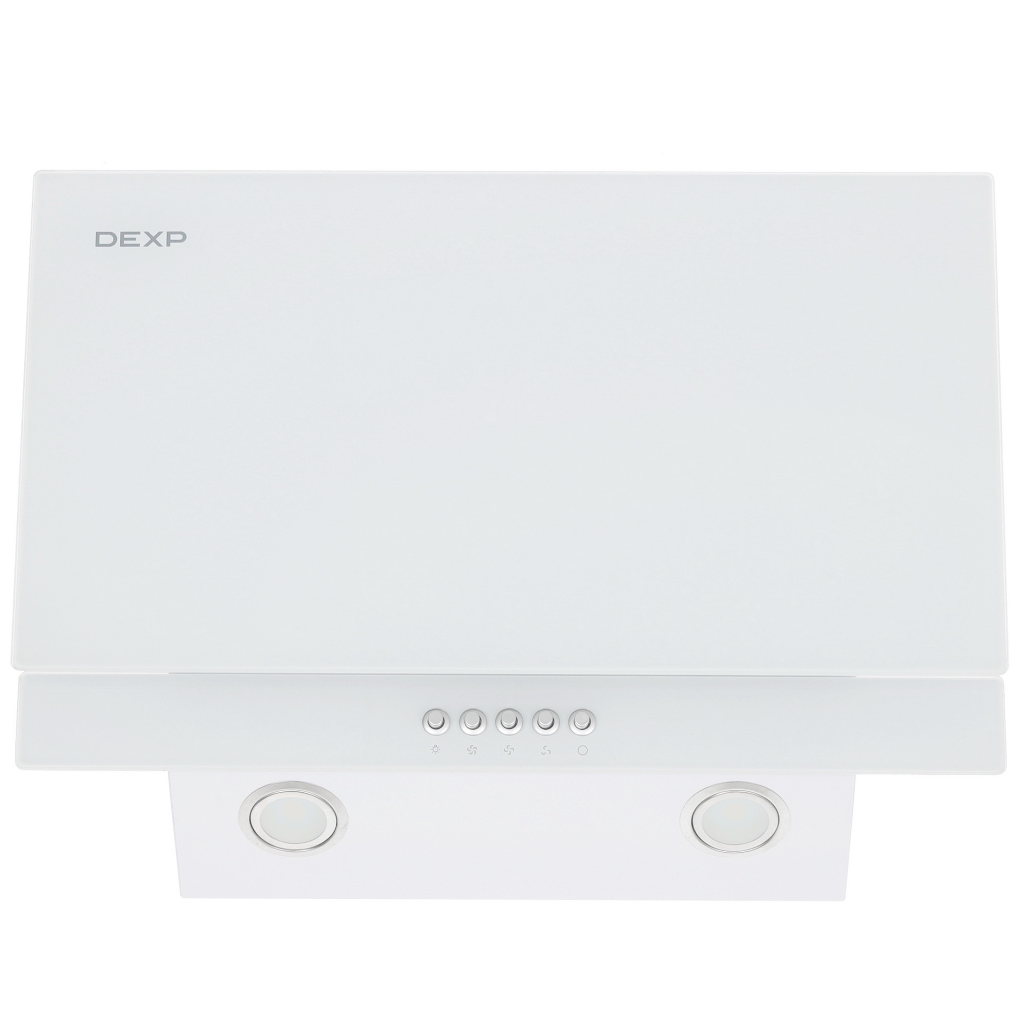 9089201 Вытяжка наклонная DEXP SC60W-700 белый/белый STDN-0107311 - Вид №1