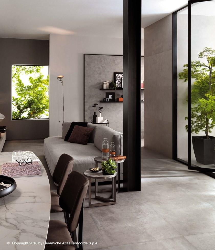 Atlas Concorde Пол из керамогранита под бетон Boost sun-id-1460894 - Вид №2