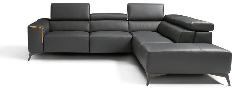 Max Divani Секционный раскладывающийся кожаный диван sun-id-1465145 - Вид №1