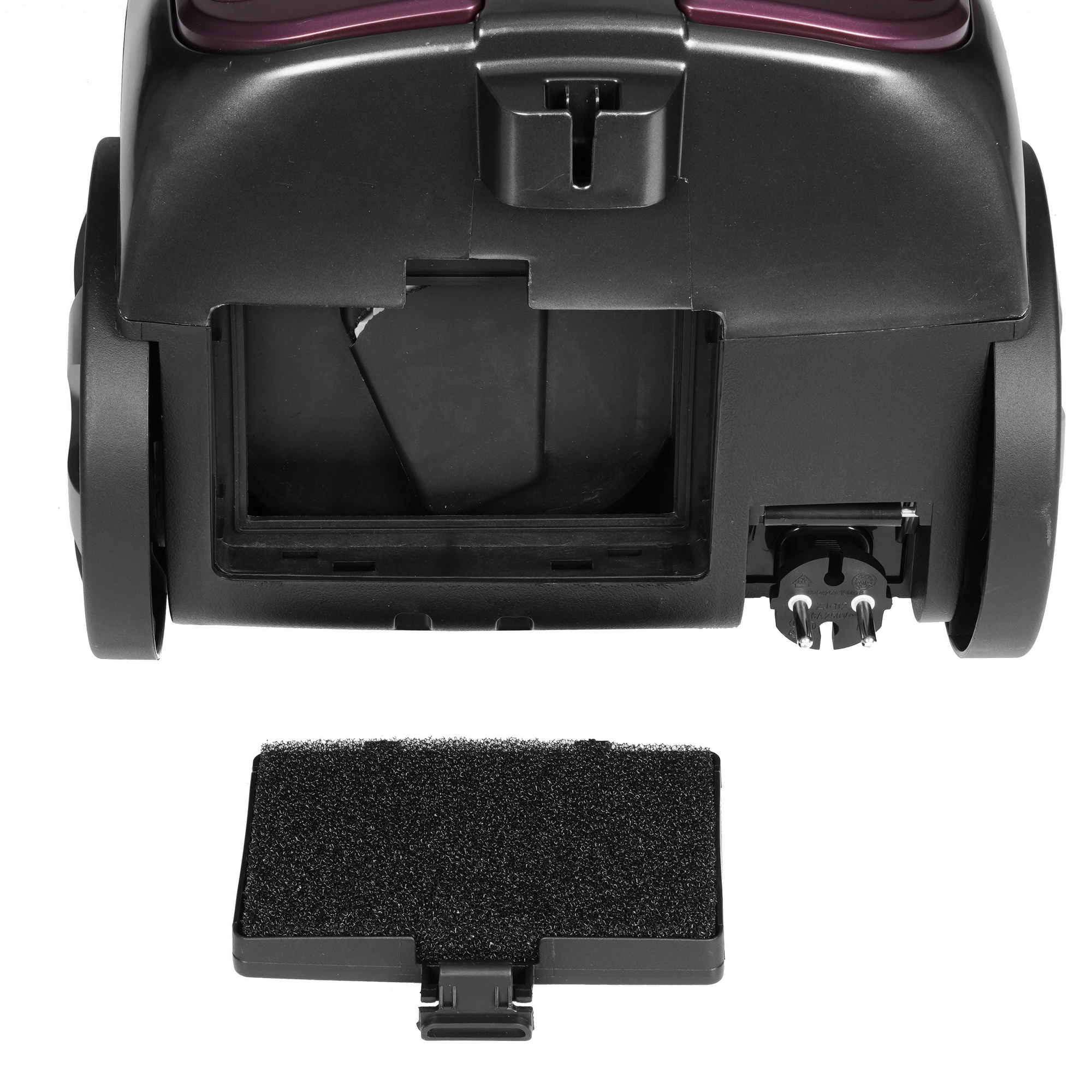 9165702 Пылесос Eurostek EVC-3512 бордовый STDN-0025903 - Вид №5