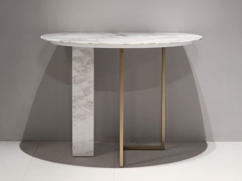 Meridiani Консоль-полумесяц из мрамора Edition shine sun-id-1347182 - Вид №1