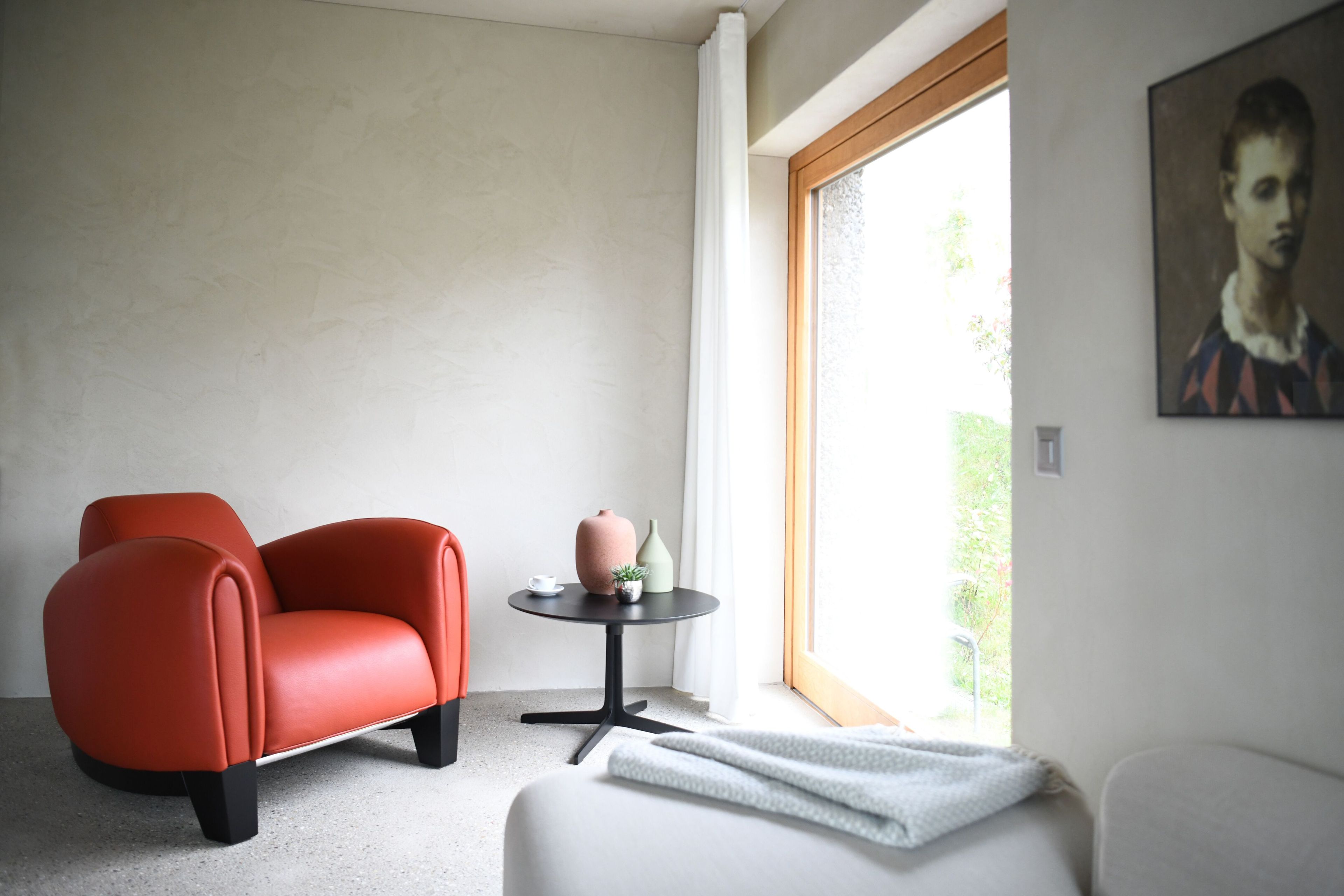 Кожаное клубное кресло с подлокотниками de Sede DS-57 AERO ARCH-00133840 - Вид №8