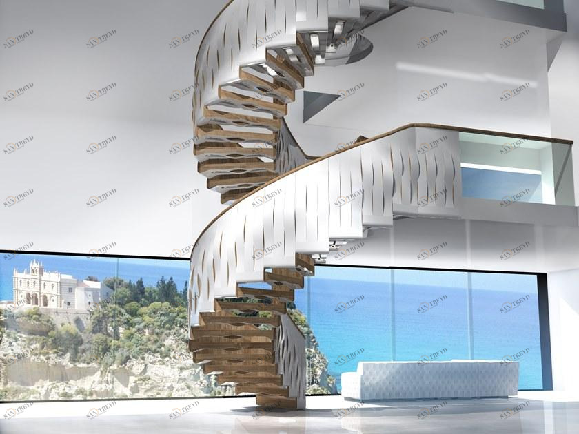 Siller Treppen Винтовая лестница Wave sun-id-1404953