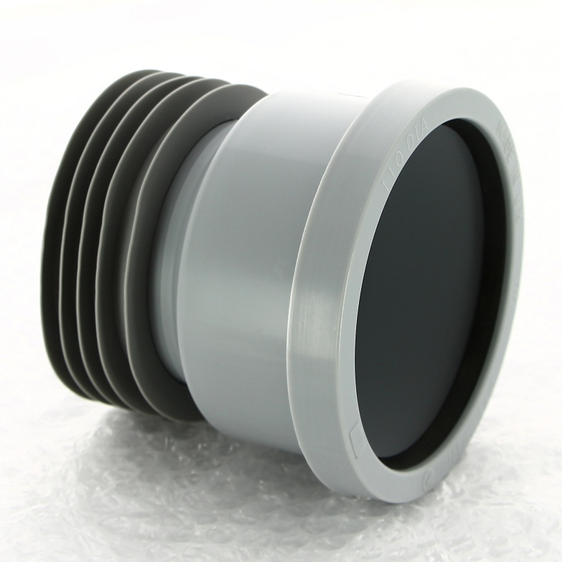 Муфта McAlpine с манжетой вход D=110 мм под раструбное соединение выход внутрь 4"/110 мм трубы MRDC1GR - Вид №2