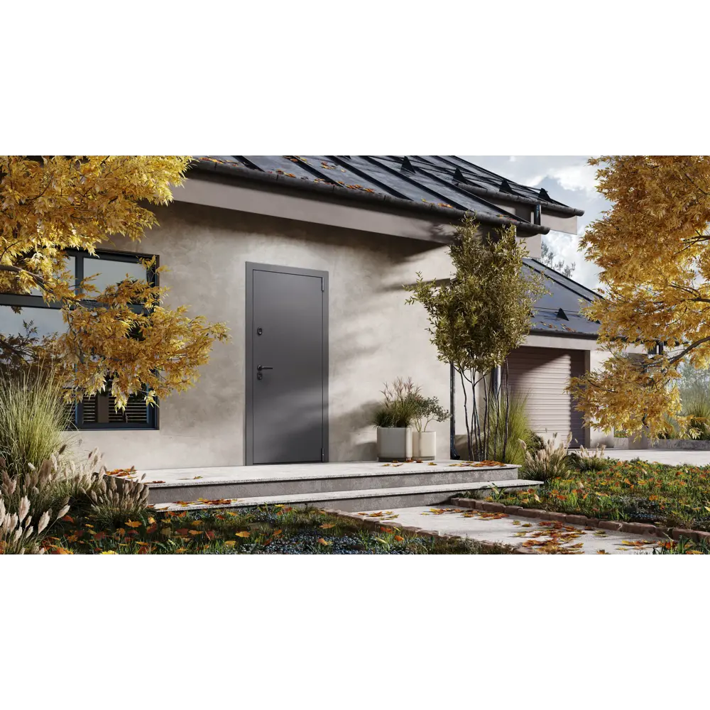 Входная дверь металлическая Антарктик 95x205 см левая бьянко TOREX STLM-2168444 - Вид №11