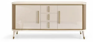 Barnini Oseo Лакированный буфет с распашными дверцами с ящиками Richmond upon thames Rc55