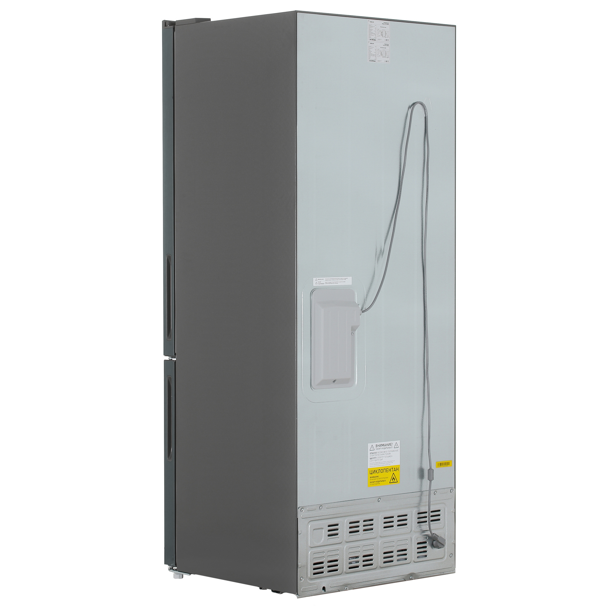 5401279 Холодильник с морозильником   DEXP B4-44AMG серебристый STDN-0051278 - Вид №4
