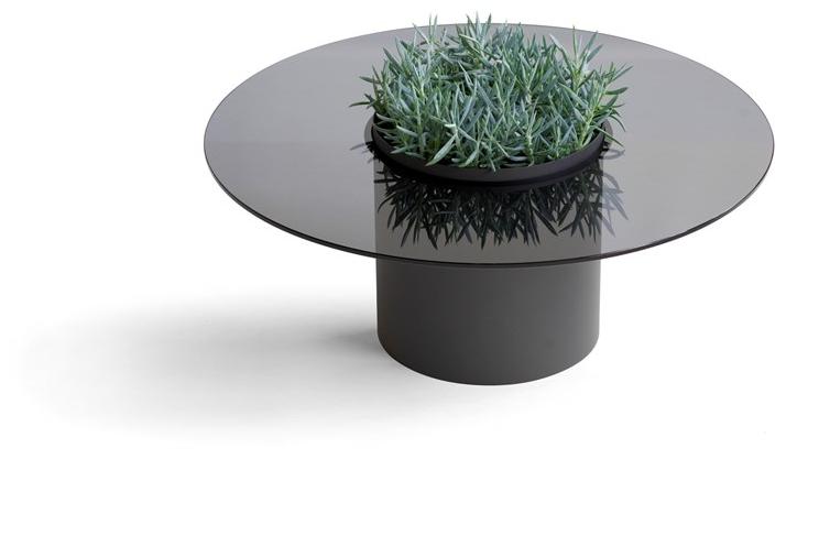 Blå Station Стеклянный журнальный столик с вещевым ящиком Bucket Bla Station sun-id-1474350 - Вид №2