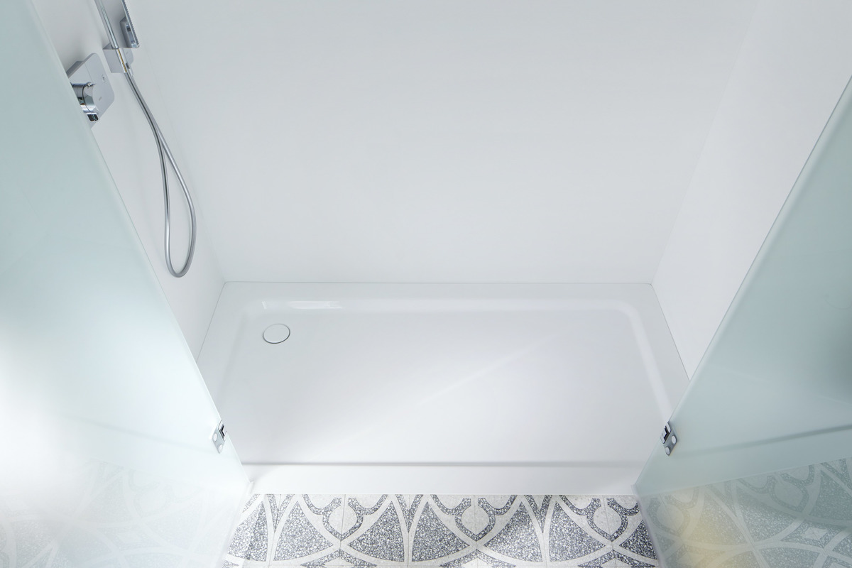Душевой поддон KALDEWEI Сталь эмалированная 448-2 453 холодный серый 30 448-2453 - Вид №7