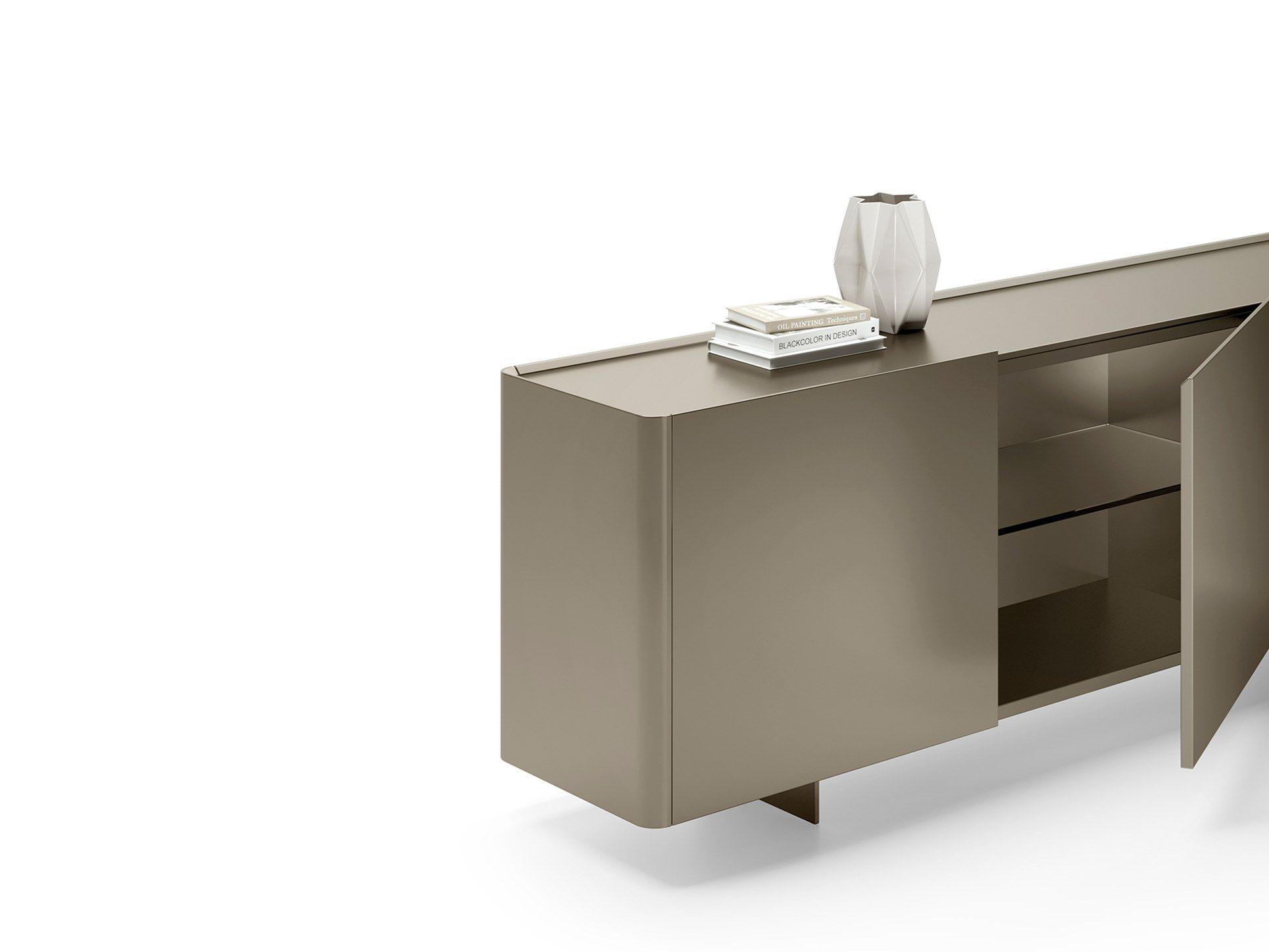 Шкаф с лакированными распашными дверями EFORMA ALMA ARCH-00007863 - Вид №4