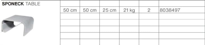 Бетонный низкий садовый столик SWISSPEARL дизайн ARCH-00086128 - Вид №16