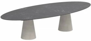 Royal Botania Овальный садовый стол из ductal® Conix Cnx3214