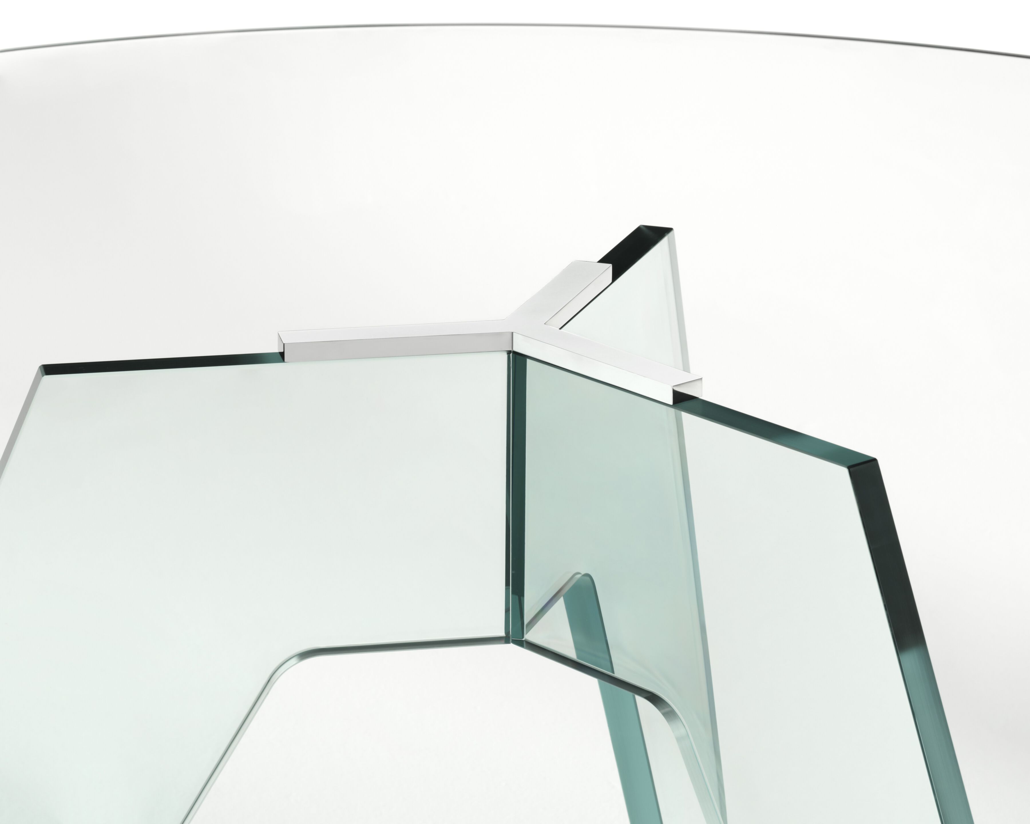 Круглый Хрустальный стол Glas Italia CRYSTAL TABLE ARCH-00126817 - Вид №1