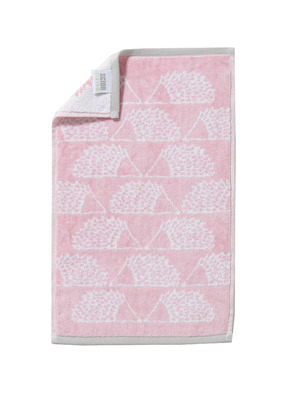 SPIKE_BLUSH_50 Полотенце 50/90 хлопок махра жаккард одна сторона велюр 550 г/м2 Blanc des Vosges Santreyd 