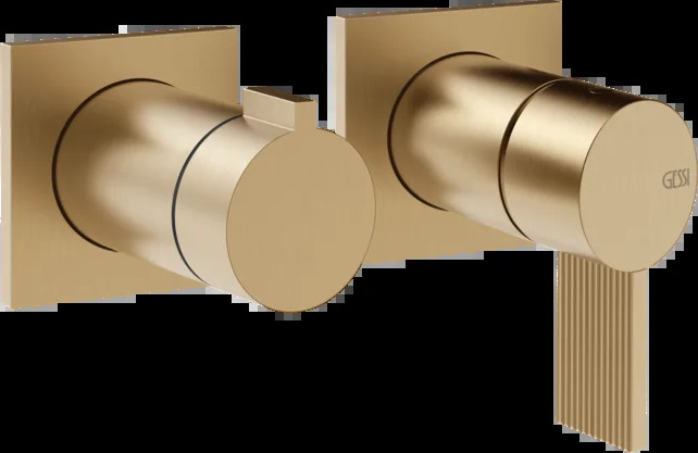Смеситель для душа 73538 726 Gessi Inverso ТЕПЛАЯ БРОНЗА BR. PVD