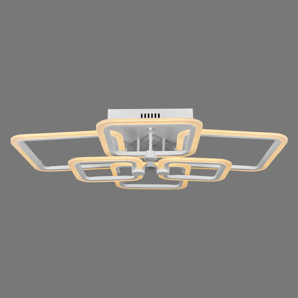 Люстра потолочная светодиодная Escada 10220/6LED 120W с пультом управления, 30 м², регулируемый белый свет, цвет белый 88294292 STLM-2054011  - Вид №1