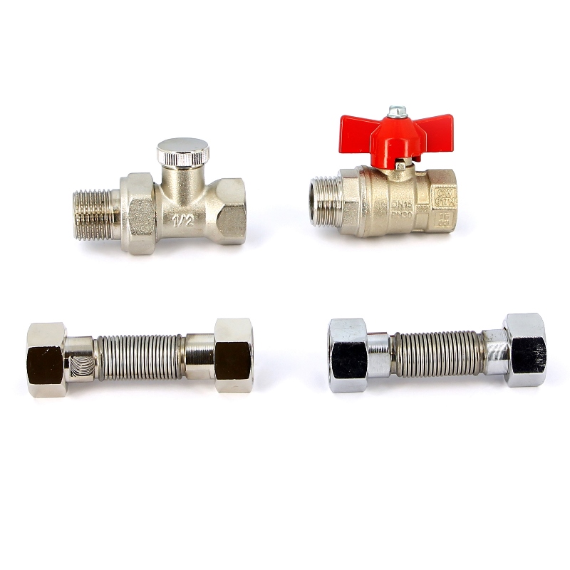 Комплект гибких подводов Wilma с запорной арматурой ARM - Вид №3