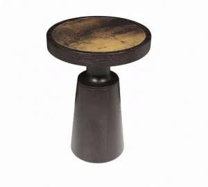 Hamilton Conte Paris Круглый сервировочный столик из массива дерева